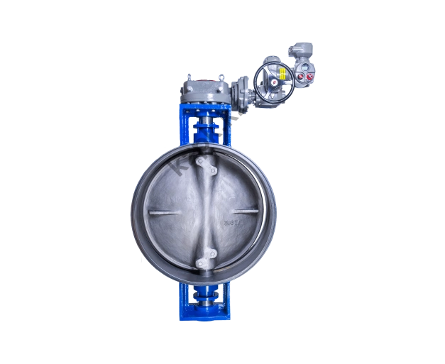 Затвор трехэксцентриковый MV UBH5 приварной конструкции